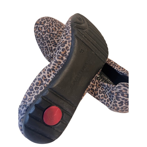 Sabrinas Made In‎ Spain Leopard Print Fabric Ballet Flats - Picture 6 of 7